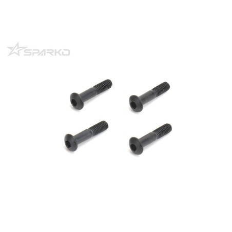 SPKF85042 - Sparko F8 Hex Shanked Button M3x13.7mm (4pcs)