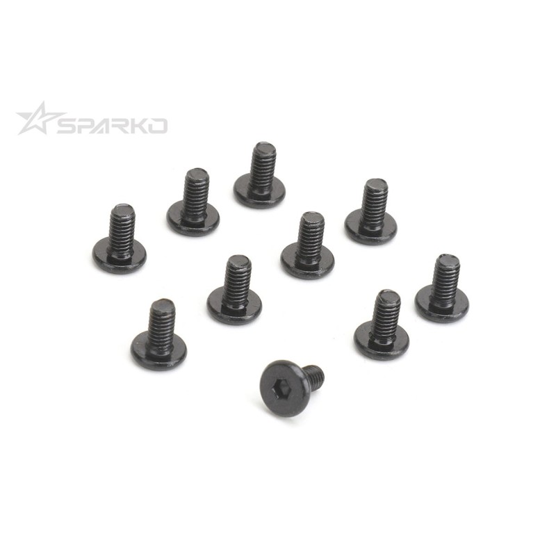 SPKF85045 - Sparko F8 I-Head Screw Thin M4x8mm (10pcs)