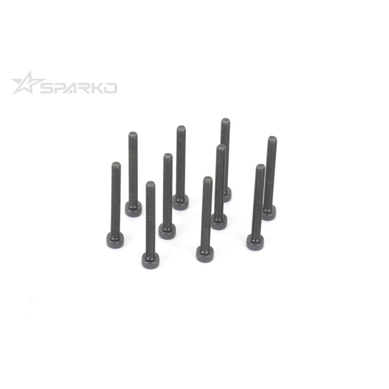 SPKSC0328BK - Sparko Cap Screw M3x28mm (10pcs)