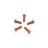 AM14RH3010-O - ALU SCREW ALLEN ROUNDHEAD M3X10 ORANGE (7075) (5)