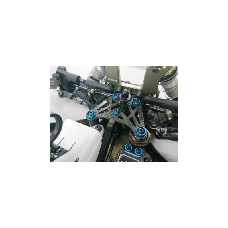 AMR-027LBL - M4 Flat Head Washer (4) Light Blue