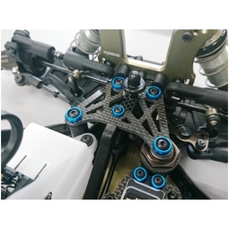 AMR-027LBL - M4 Flat Head Washer (4) Light Blue