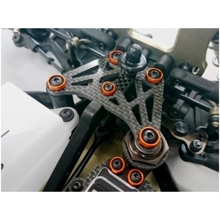 AMR-027OR - M4 Flat Head Washer (4) Orange