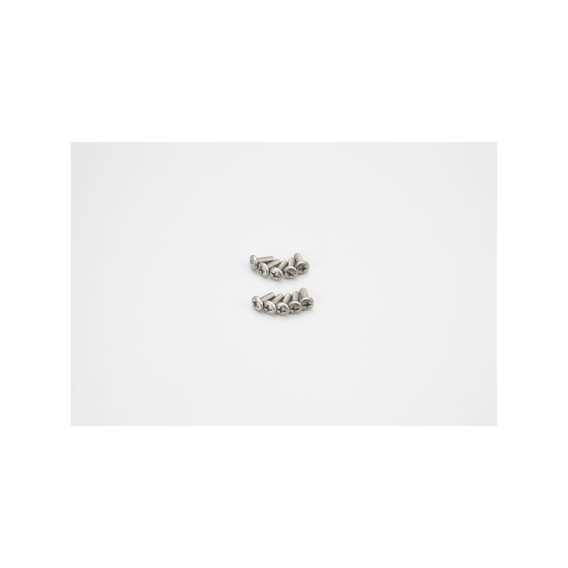 K.1-S03008T - Bind Head Titanium Screws M3x8mm (10) Kyosho