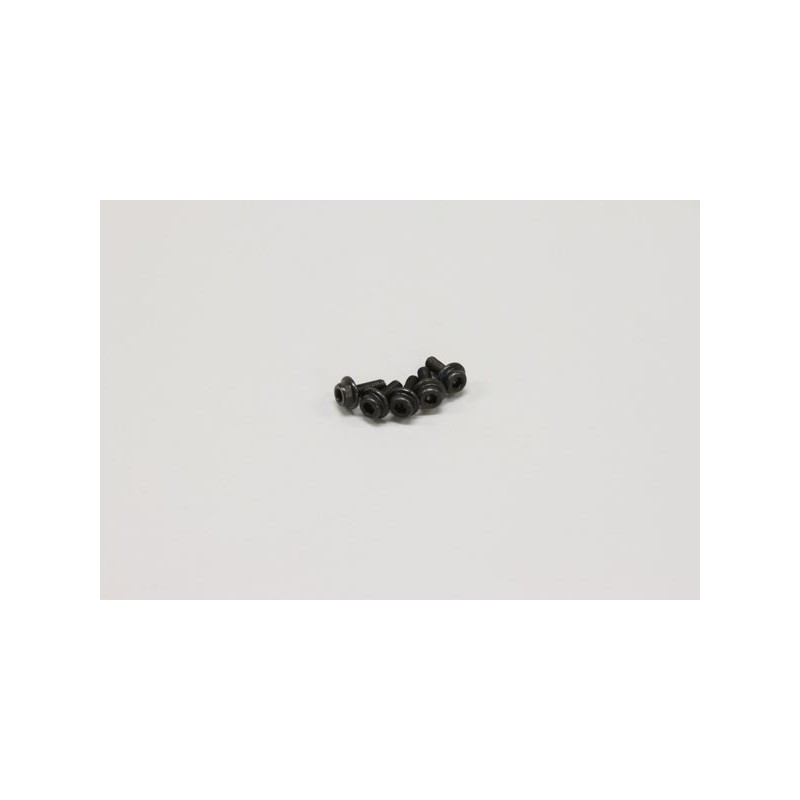 K.1-S23008F - Metallic Flanged Cap Screw M3x8mm (5) Kyosho
