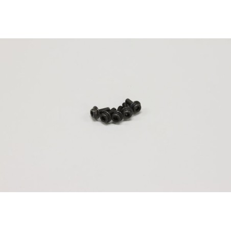K.1-S23008F - Metallic Flanged Cap Screw M3x8mm (5) Kyosho