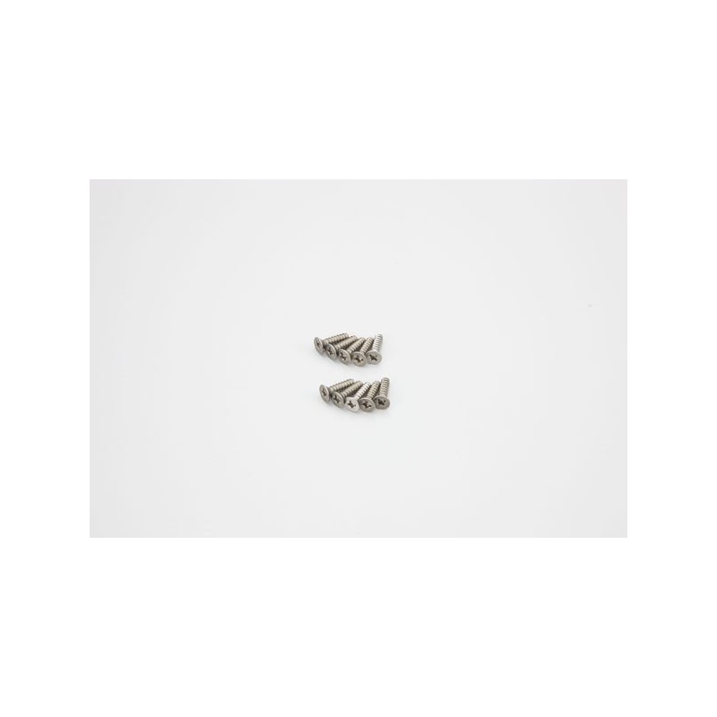 K.1-S33012TPT - Titan Flat Head TP Screws M3x12mm (10) Kyosho