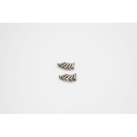 K.1-S33012TPT - Titan Flat Head TP Screws M3x12mm (10) Kyosho