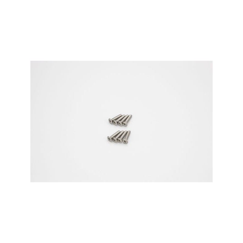 K.1-S33015TPT - Titan Flat Head TP Screws M3x15mm (8) Kyosho