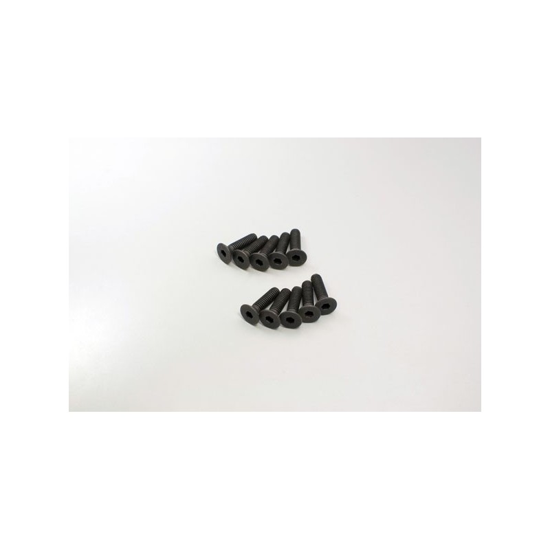 K.1-S34015H - Hex Flat Head Screws 4x15mm (10)