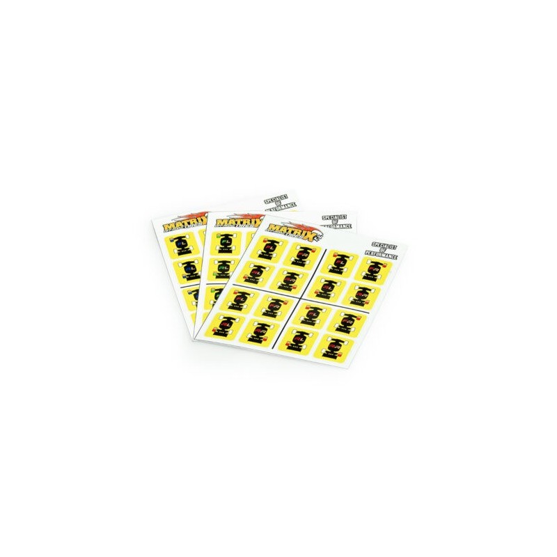 M.OFFDECC - Matrix Off Road Hardness Decals Clay set (S-M-H)