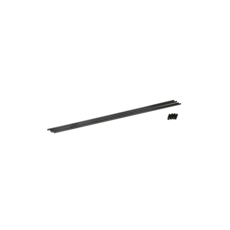 K.1708B - Kyosho Antenna tubes for Rx (4) Black