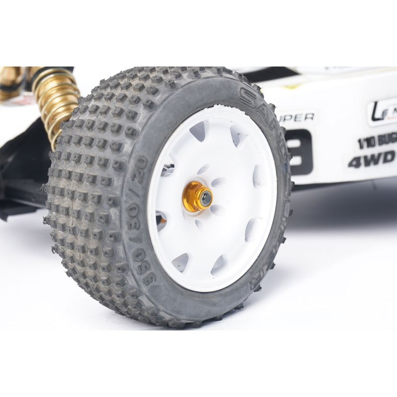 KOS04309 - Flanged Nylon Lock Nuts M4 Gold Koswork (4) Optima Series