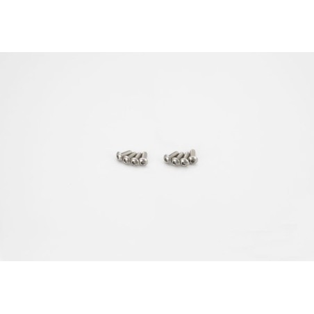 K.1-S13008HT - Hex Titan Button Screws M3x8mm (8) Kyosho