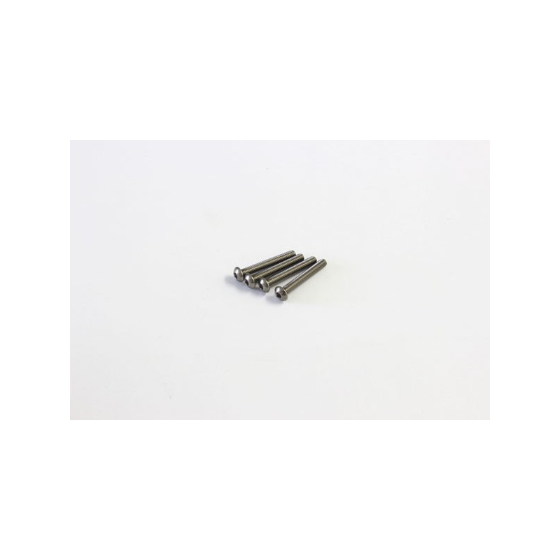 K.1-S13022HT - Hex Titan Button Screws M3x2mm (4) Kyosho