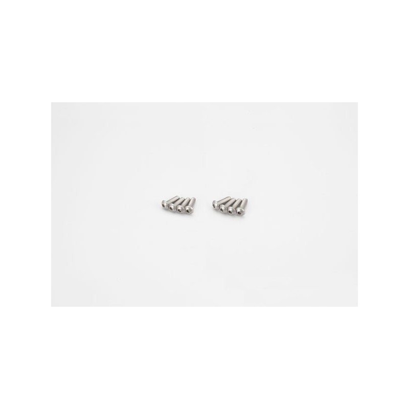 K.1-S13010HT - Hex Button Screws 3x10mm (8) Titan