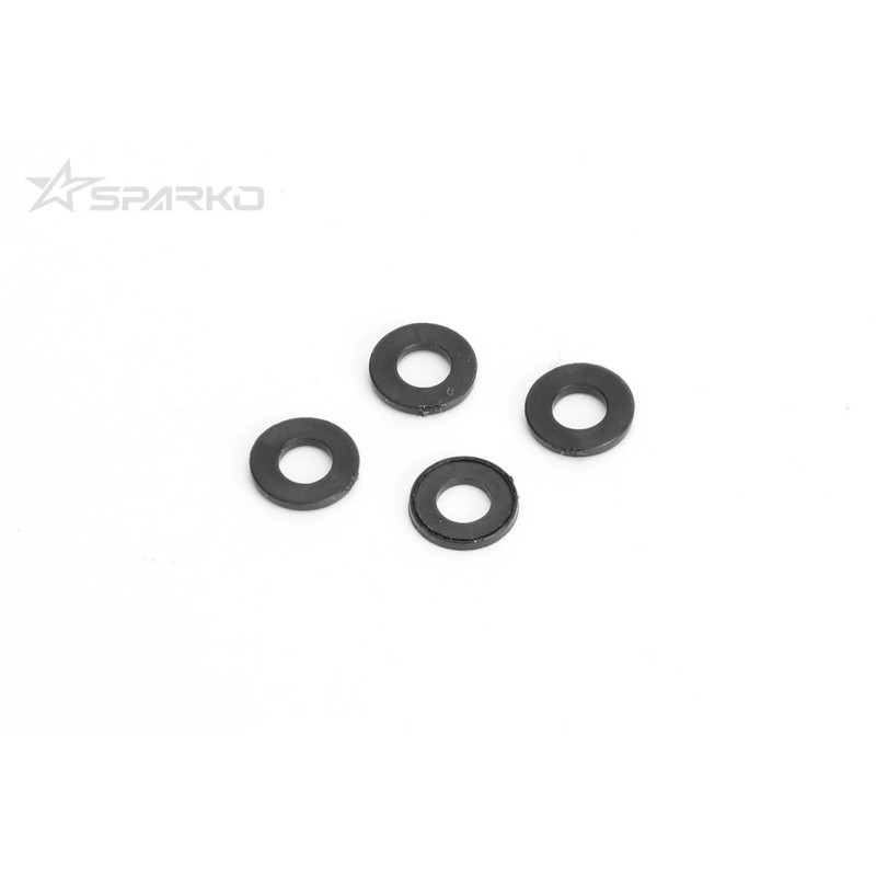 SPKF81010 - Sparko F8 Plastic steering Shim(4pcs)