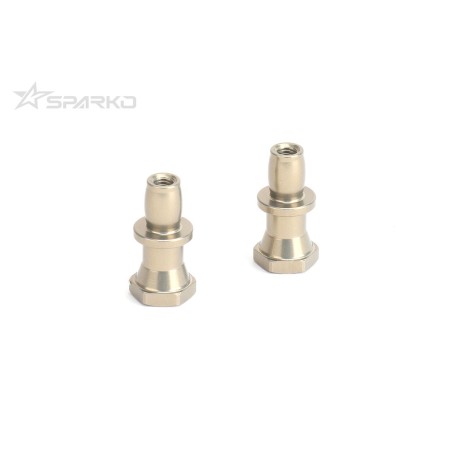 SPKF84013-1 - Sparko F8 Shock Ball Stud Offset 1mm for Front (2pcs)