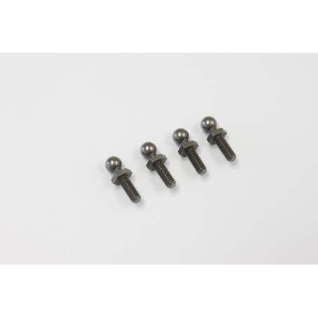 K.UB049 - Kyosho Ultima RB7.5 Ball Stud 4.8mm (L/4pcs) (UM128B)