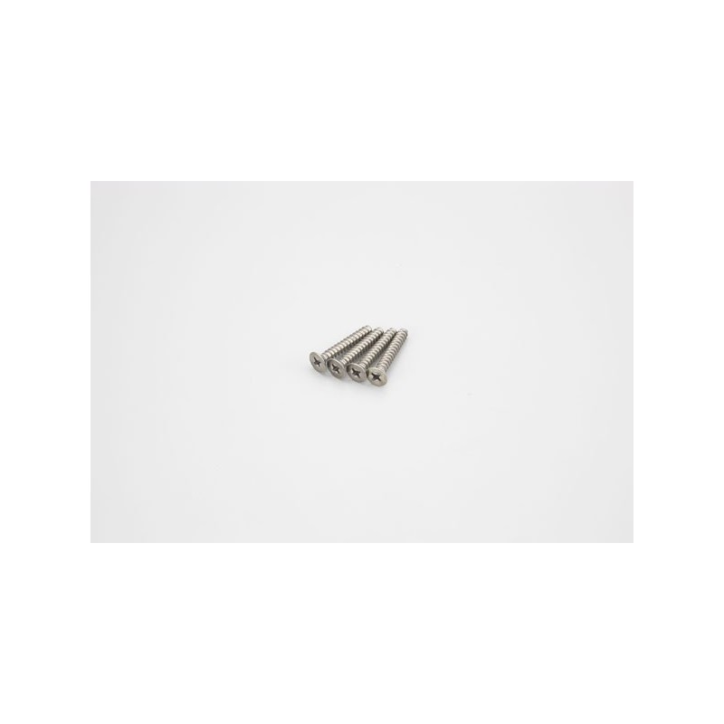 K.1-S34025TPT - Titan Flat Head TP Screws M4x25mm (4) Kyosho