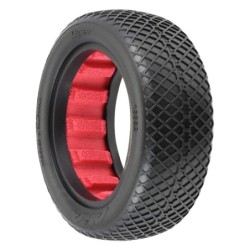 AKA13332K - AKA Viper 1:10 Buggy Tyre Medium Soft Front 4WD without Insert (2)