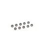 K.W0146GM - M3 Flat Head Washer (10) Gun Metal