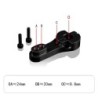 HD-METALARMD - Black Aluminium Super Strong Servo Horn 25t
