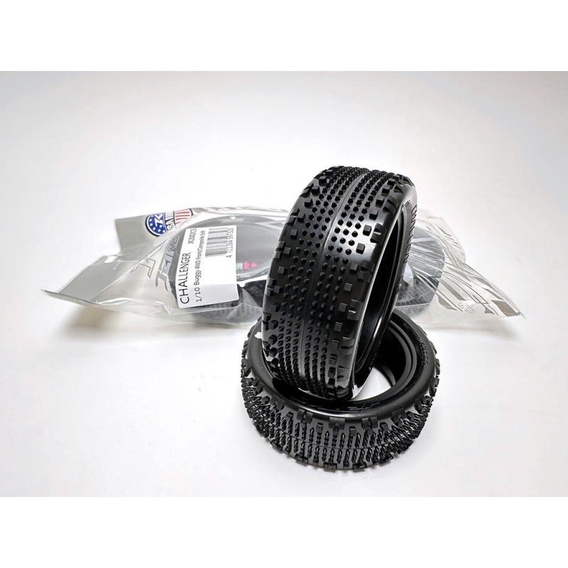 JK2002CS - Jetko Challenger 4wd 1:10 2.2 Front Tyres Soft (2)