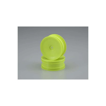 K.W5029YB - Front Wheel 2.2" Kyosho Ultima RB5-RB7-SB DirtMaster (2) Yellow
