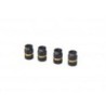 AM171048 - Alu Nut 4mm For 1/10 Set-Up System Black Golden (4)