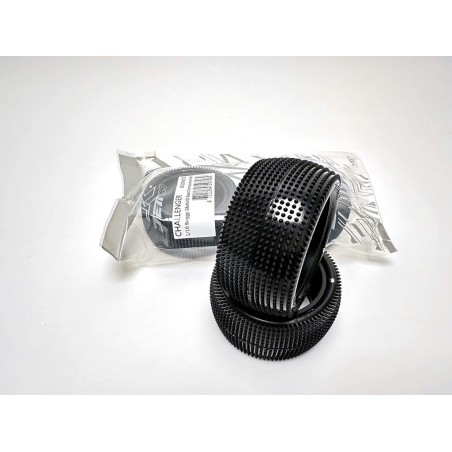 JK2004CSS - Jetko Challenger 2wd & 4wd 1:10 2.2 Rear Tyres Super Soft (2)