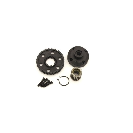K.UT008 - Diff Gear Case and Pulley Ultima Kyosho
