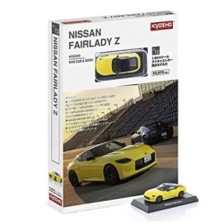 KS07117Y - Kyosho 1:64 Nissan Fairlady-Z Book Type - Yellow