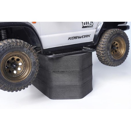 KOS13028 - Foam Car Maintenance Stand H90 206x110mm (Off-Road1:8) Koswork