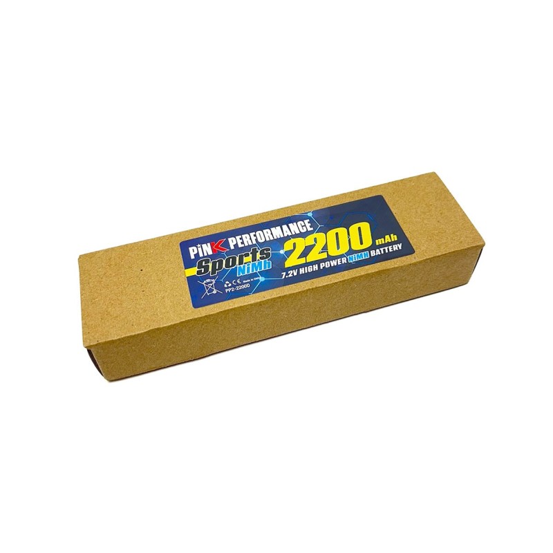 PP2-2200D - Pink Performance Sports NiMh 7.2V-2200Mah (Deans) 270g