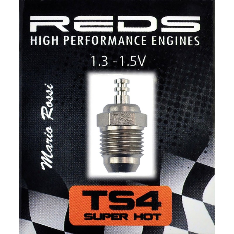 REDTS4 - GLOW PLUG TS4 SUPER HOT TURBO SPECIAL OFFROAD- JAPAN
