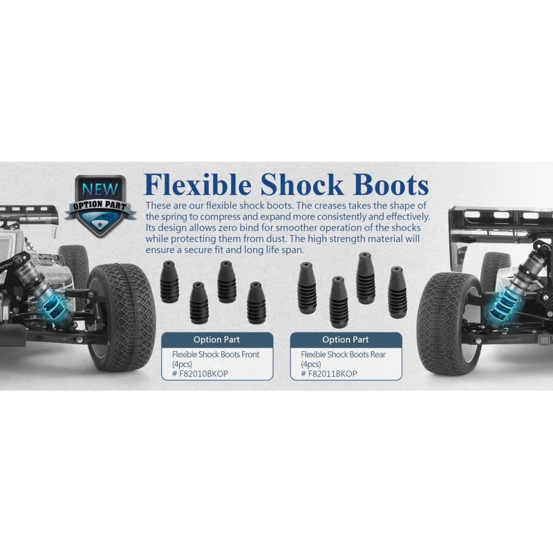 SPKF82011BKOP - Sparko F8 Flexible Shock Boots Rear (4)