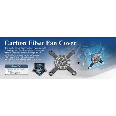 SPKF83021-20OP - Sparko F8 Carbon Fan Cover 40mm