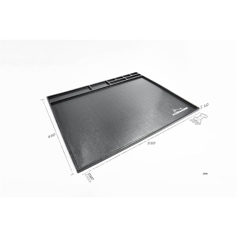 KOS32120-550BK - Koswork Assembly Tray 550x450mm Black