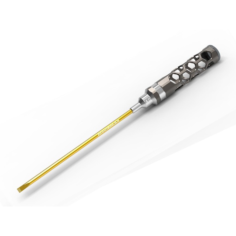 AM430140 - FLAT HEAD SCREWDRIVER 4.0 X 150MM HONEYCOMB
