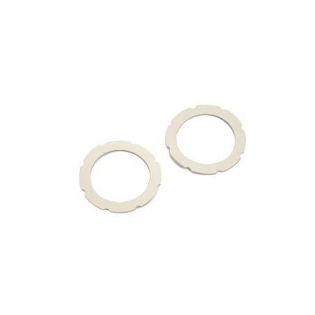 K.UB037 - Kyosho Ultima RB7.5 Dual Slipper Sheet (White) (UM516B)