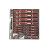 REDSTCK0005 - STICKERS CHROME RED 2020
