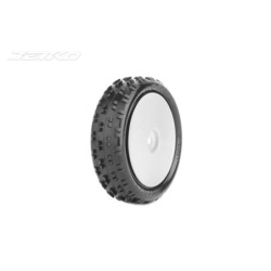 JK2001CMGW - Jetko Arena 2wd 1:10 Buggy 2.2 Front Tyres White Wheel Medium EOS