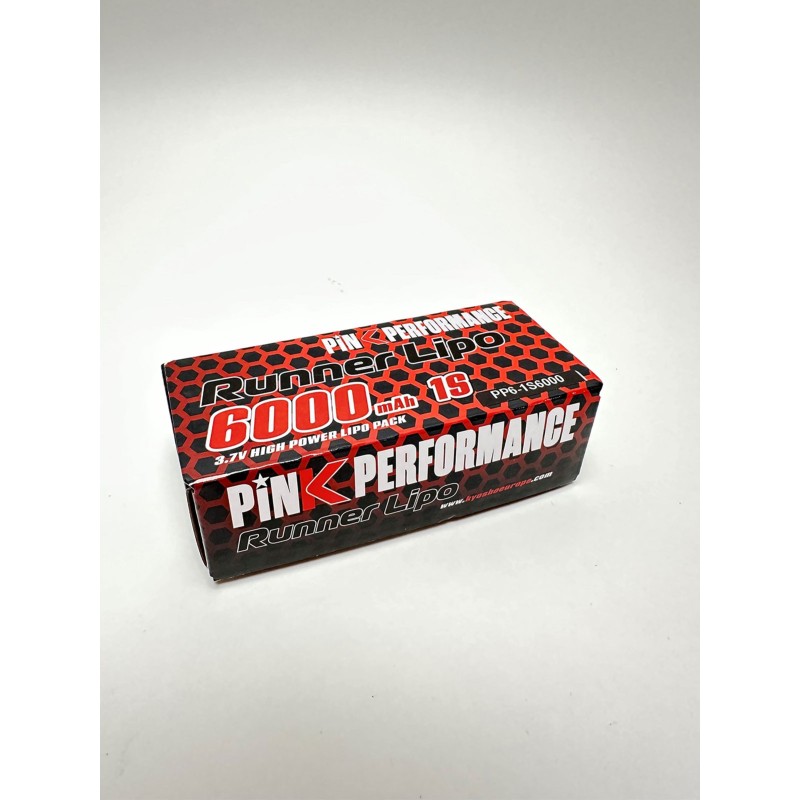 PP6-1S6000 - Pink Runner Tx LiPo 1S 3.7V-6000 (85x50x12mm)