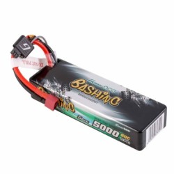 GEA502S60DGT - GensAce Bashing LiPo 2S 7.4V-5000-60C (Deans) 136x48x25mm 250g G-Tech
