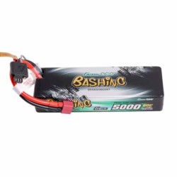 GEA502S60DGT - GensAce Bashing LiPo 2S 7.4V-5000-60C (Deans) 136x48x25mm 250g G-Tech
