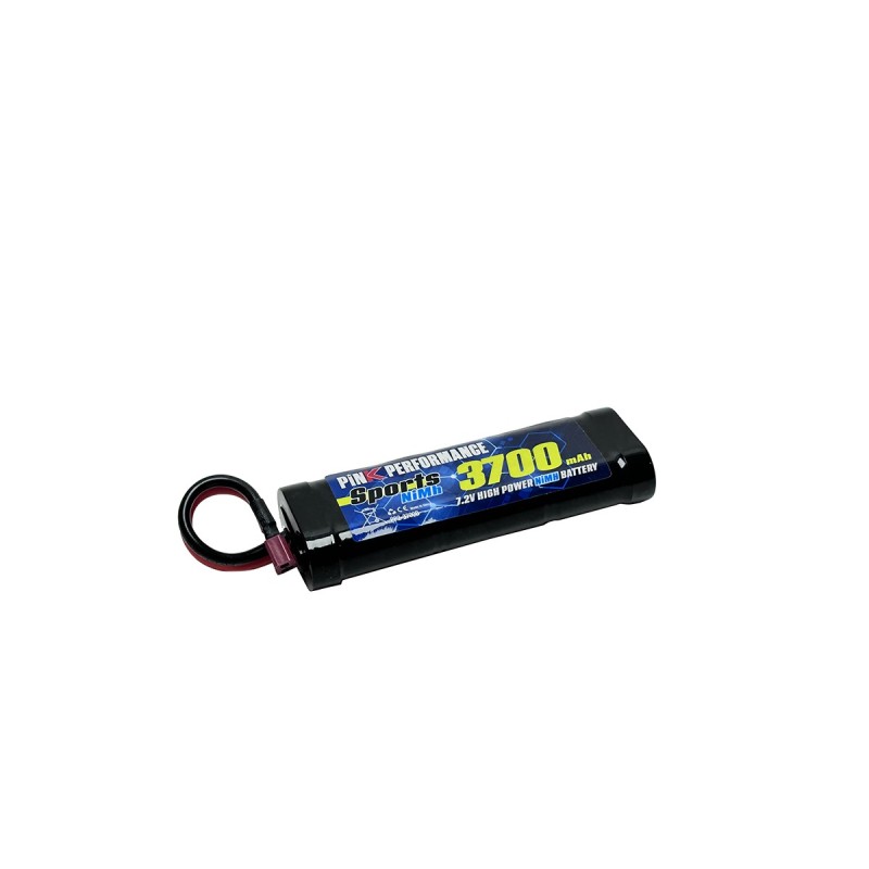 PP2-3700D - Pink Performance Sports NiMh 7.2V-3700Mah (Deans) 137x48x25mm 380g
