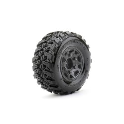 JK3102CBTRX2 - Jetko EX Tyre SC King Cobra Black Wheel TRX Slash 2WD Front (2)