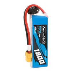 GE1-1800-2X6GT - GensAce Soaring LiPo 2S 7.4V-1800-45C(XT60) 90x30x17mm 111g G-Tech