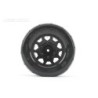JK2804CB - Jetko EX Tyre MT Super Sonic Black Wheel 2.8" Hex 12,14,17mm (2)